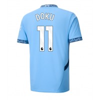 Dres Manchester City Jeremy Doku #11 Domáci 2024-25 Krátky Rukáv